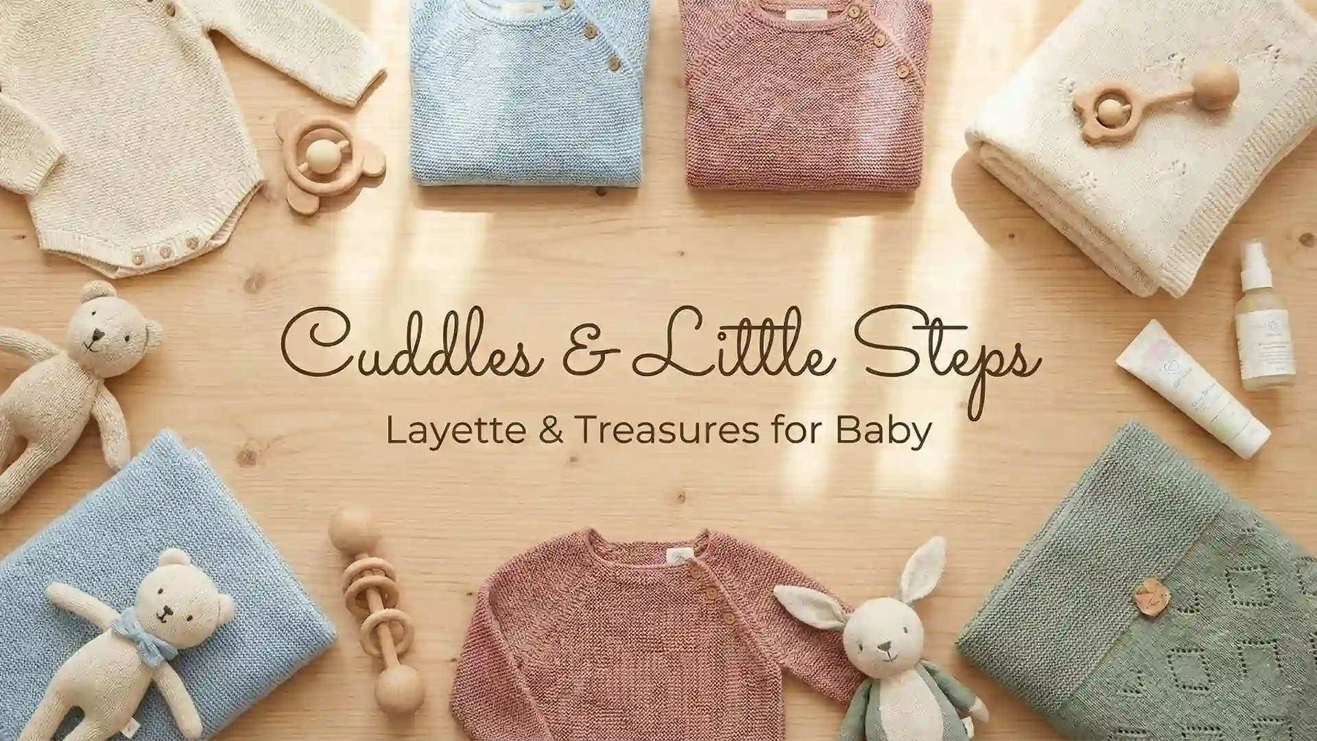 Cozy and organic baby clothing collection