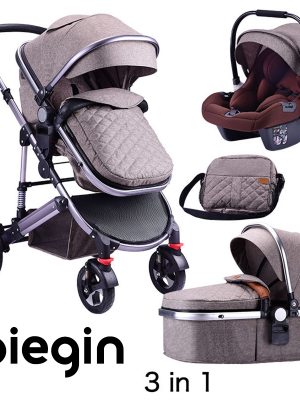 3 in 1 Ergonomic combination pushchair for baby And toddler