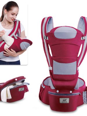 Piegin soft baby carrier in the shape of a kangaroo