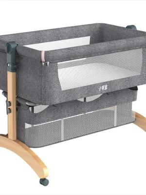 Cribs and Toddler Beds, 3 in 1 baby crib Cradle for babies and toddlers
