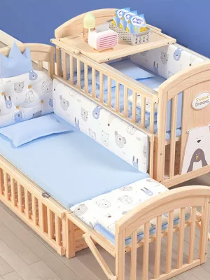 Cot Bed with Storage Space and Easy Assembly