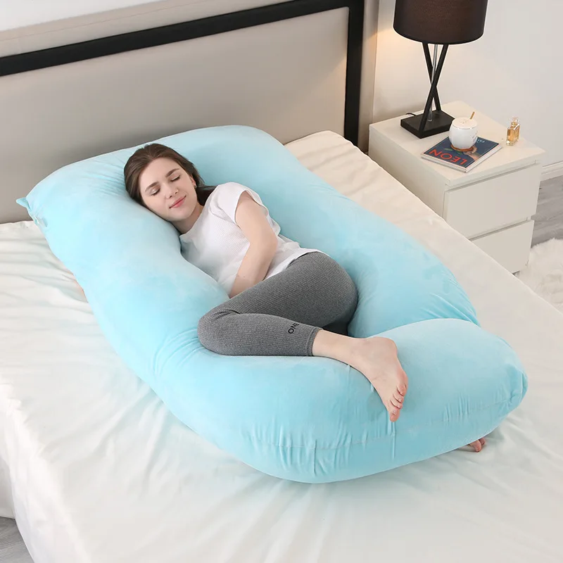 J Shaped Maternity Body Pillow