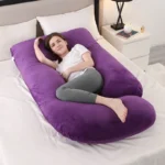 j shaped pillow for side sleepers