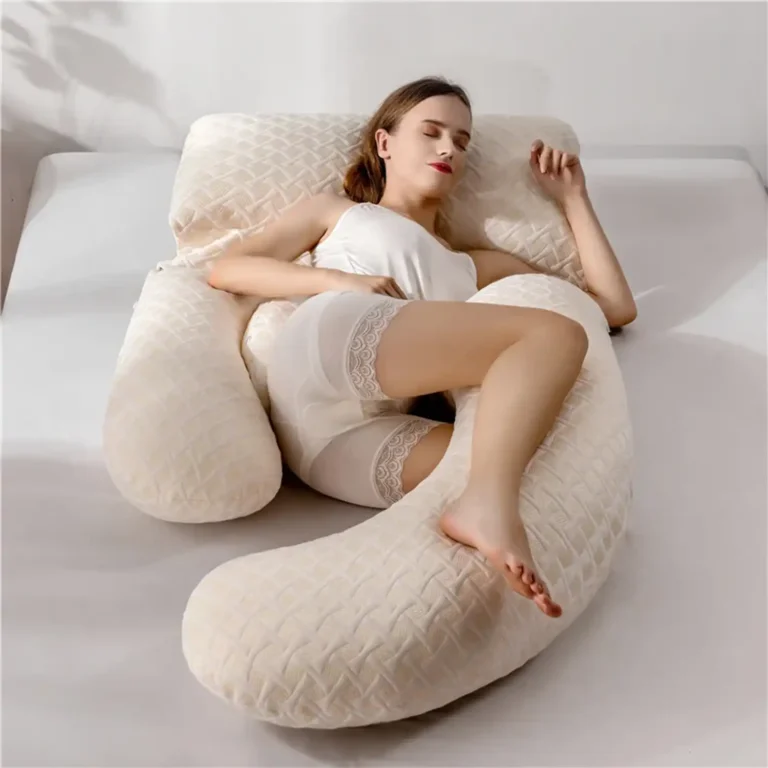 U-Shaped Pregnancy Pillow Pink: The Pregnancy Cushion That Transforms Your Nights