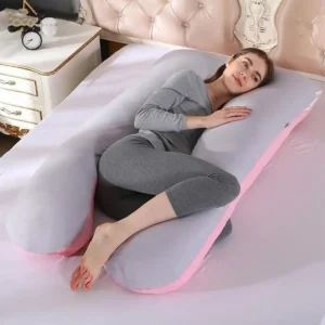 U-Shape Maternity Pillow Pink: Your Comfort Partner