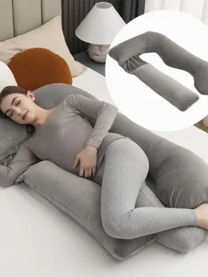 U-shape full body maternity pillow | Designed by Piegin