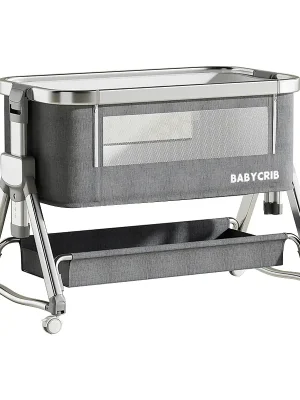 Baby Bassinet, Adjustable Bedside Co-Sleeper | Baby crib