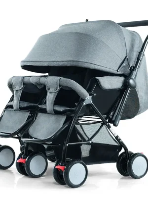 Lightweight Twin Stroller & Double Buggy – Comfort and Ease for Parents of Twins or Siblings