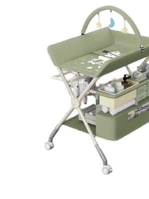 Infant Changing Table – Reinforced Steel Frame with Safety Harness