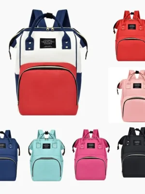 Living Traveling Share Large Nappy Backpack – Multi-Pocket Baby Changing Bag