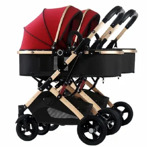 Double buggy for newborn and toddler in Uk