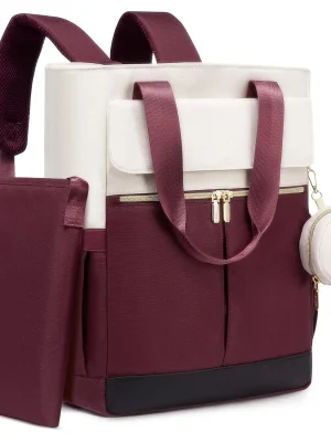 Waterproof Nappy Changing Bag | 3-Way Carry Backpack & Tote | Includes Changing Pad & Case