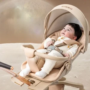 Elegance Edition High-View Stroller with Bespoke Climate Control System