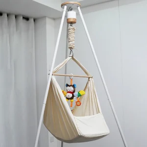 Automatic Baby Hammock with Stand | Electric Swing | Quiet Motor | UK Plug